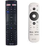 KIVI RC60, 24H750NB, 32H540LB, 32H750NB, 32F790LW, 43U750NB, 43U790LW, 55U750N, 65U740NB  - originální dálkový ovladač s hlasovým ovládáním