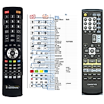 ONKYO RC-645S, RC-646S, RC-647M - 

kompatibilní značkový dálkový ovladač General