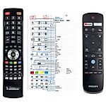 PHILIPS YKF454-001, 996599001262 - 

kompatibilní značkový dálkový ovladač General