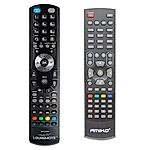 AMIKO SHD-8550IR + ovládání TV (mini TV) - dálkový ovladač duplikát
