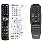 YAMAHA AAX50890 RC2K, AAX58450 - 

kompatibilní značkový dálkový ovladač General