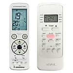 VIVAX ACP-12PT35AEH, ACP-12CH35AEF, ACP-09CH25AEF, ACP-09PT25AEF - 
luxusní podsvícený
dálkový ovladač pro klimatizaci