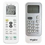 WHIRLPOOL DG11J1-39, DG11J1-36, SPIW 412L, SPIW 4099L,  SPIW 4099L, SPIW 418LL,  SPIW 422LL,  SPIW 409L, SPIW 312L - 

kompatibilní značkový dálkový ovladač General pro klimatizaci
