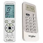 WHIRLPOOL SPICR312W - 
luxusní podsvícený
dálkový ovladač pro klimatizaci