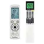 MITSUBISHI SG15C, SG15F, MSZ-EF series -
luxusní podsvícený
dálkový ovladač pro klimatizaci