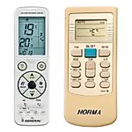 HORMA DOS 35 HR-BNI4 - 
luxusní podsvícený
dálkový ovladač pro klimatizaci