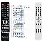 CAMBRIDGE RC-640AT V2.0, 650T -
kompatibilní značkový dálkový ovladač General