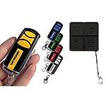 GIBIDI DOMINO DTS4334 - AU0300  - Luxusní kovový 4 kanálový dálkový ovladač VATRONIC