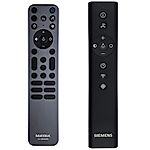 SIEMENS 12026292, iQ500, LR97CAQ50 - 
kovový podsvícený
dálkový ovladač  
 duplikát