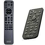 PEAQ PDR360BT-B - 
kovový podsvícený
dálkový ovladač  
 duplikát