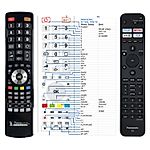 PANASONIC RC740E, FIRE TV OLED, QLED - 

kompatibilní značkový dálkový ovladač General