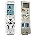 SAMSUNG ARH-2205, ARH-2206 -
luxusní podsvícený
dálkový ovladač pro klimatizaci