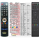 SENCOR SLT1917DVB-T - 

kompatibilní značkový dálkový ovladač General