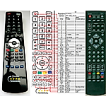 TECHNIKA RMU/RMC/0009, XMU/RMC/0019, XMU/RMC/0028 - 

kompatibilní značkový dálkový ovladač General