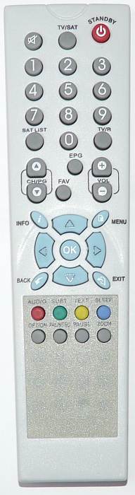 KOSCOM SDF3550, SDF3510, SDC3550VFD - náhradní dálkový ovladač - Kliknutím na obrázek zavřete